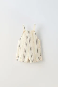 Niños ZARA 6 - 18 Meses·Vestidos / Monos<PETO CORTO RAYAS