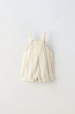 Niños ZARA 6 - 18 Meses·Vestidos / Monos<PETO CORTO RAYAS