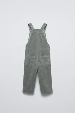 Niños ZARA 1½ - 6 Años·Vestidos / Petos|1½ - 6 Años·Pantalones<PETO LARGO PANA