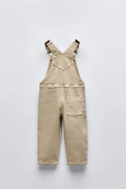 Niños ZARA 1½ - 6 Años·Pantalones|1½ - 6 Años·Pantalones / Leggings<PETO SARGA CANVAS