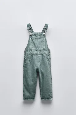 Niños ZARA 1½ - 6 Años·Pantalones|1½ - 6 Años·Pantalones / Leggings<PETO SARGA CANVAS