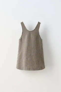 Niños ZARA 1½ - 6 Años·Vestidos / Petos|6 - 18 Meses·Vestidos / Monos<PICHI CUADROS