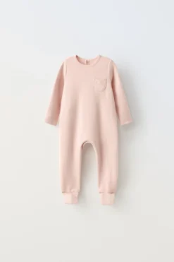Niños ZARA 0 - 6 Meses·Ropa Interior / Pijamas|0 - 6 Meses·Homewear<PIJAMA ENTERO PIE CONVERTIBLE