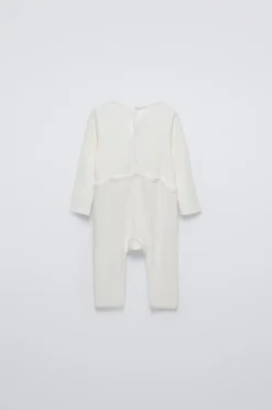 Niños ZARA 0 - 6 Meses·Homewear|6 - 18 Meses·Ropa Interior / Pijamas<PIJAMA ENTERO PIE CONVERTIBLE