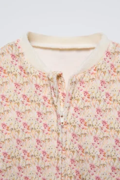 Niños ZARA 1½ - 6 Años·Pijamas|6 - 18 Meses·Ropa Interior / Pijamas<PIJAMA ENTERO VELOUR FLORES