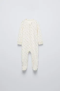 Niños ZARA 1½ - 6 Años·Pijamas|1½ - 6 Años·Pijamas<PIJAMA ENTERO VELOUR CORAZONES