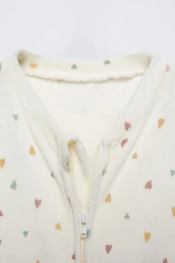 Niños ZARA 1½ - 6 Años·Pijamas|1½ - 6 Años·Pijamas<PIJAMA ENTERO VELOUR CORAZONES