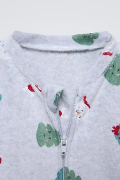 Niños ZARA 1½ - 6 Años·Pijamas|1½ - 6 Años·Pijamas<PIJAMA ENTERO VELOUR ESTAMPADOS