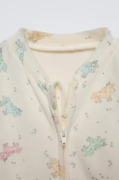 Niños ZARA 1½ - 6 Años·Pijamas|6 - 18 Meses·Ropa Interior / Pijamas<PIJAMA ENTERO VELOUR UNICORNIOS