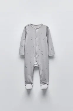 Niños ZARA 1½ - 6 Años·Pijamas|1½ - 6 Años·Pijamas<PIJAMA ESTAMPADO PIE CONVERTIBLE