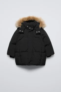 Niños ZARA 1½ - 6 Años·Abrigos|6 - 18 Meses·Abrigos / Buzos<PLUMÍFERO PLUMA PLUMÓN CAPUCHA WATER REPELLENT