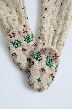 Niños ZARA 0 - 6 Meses·Punto|0 - 6 Meses·Leggings / Polainas<POLAINA PUNTO JACQUARD CASITAS