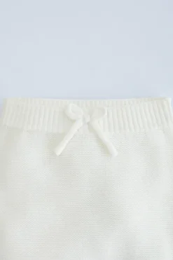 Niños ZARA 0 - 6 Meses·Punto|0 - 6 Meses·Leggings / Polainas<POLAINA PUNTO LAZO