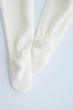 Niños ZARA 0 - 6 Meses·Punto|0 - 6 Meses·Leggings / Polainas<POLAINA PUNTO LAZO