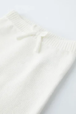 Niños ZARA 0 - 6 Meses·Punto|0 - 6 Meses·Leggings / Polainas<POLAINA PUNTO LAZO