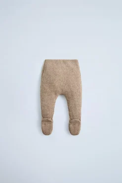 Niños ZARA 0 - 6 Meses·Punto|0 - 6 Meses·Leggings / Polainas<POLAINA PUNTO TEXTURA