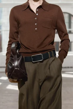 Best POLO BÁSICO CON LANA Mujer Cárdigan / Jerséis|Punto