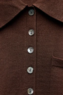 Best POLO BÁSICO CON LANA Mujer Cárdigan / Jerséis|Punto