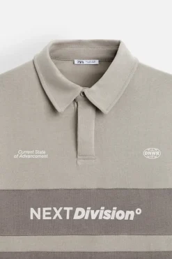 Clearance POLO COLOR BLOCK LAVADO Hombre Camisetas|Polos