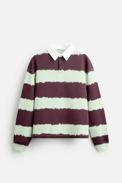 Outlet POLO ESTAMPADO RAYAS TIE DYE Hombre Polos