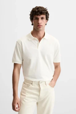 Outlet POLO ESTRUCTURA PIQUÉ Hombre Camisetas|Polos