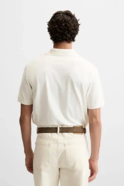 Outlet POLO ESTRUCTURA PIQUÉ Hombre Camisetas|Polos