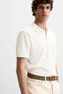 Outlet POLO ESTRUCTURA PIQUÉ Hombre Camisetas|Polos