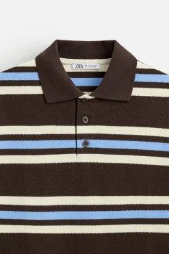 Best POLO ESTRUCTURA PIQUÉ RAYAS Hombre Polos