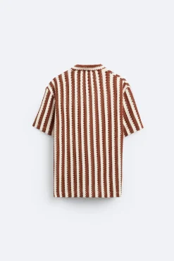 Online POLO ESTRUCTURA RAYAS Hombre Polos