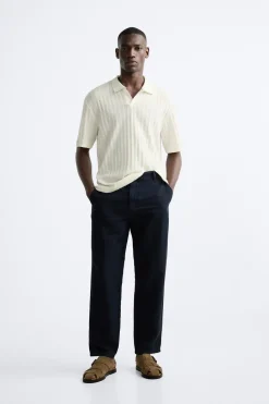 Hot POLO ESTRUCTURA RAYAS Hombre Polos