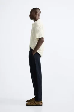 Hot POLO ESTRUCTURA RAYAS Hombre Polos