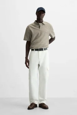 Outlet POLO ESTRUCTURA RAYAS Hombre Polos