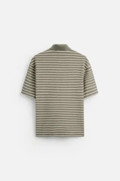 Outlet POLO ESTRUCTURA RAYAS Hombre Polos