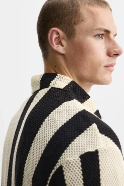 Clearance POLO ESTRUCTURA RED RAYAS Hombre Camisas