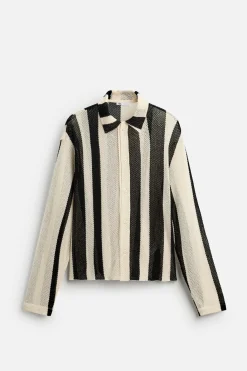 Clearance POLO ESTRUCTURA RED RAYAS Hombre Camisas