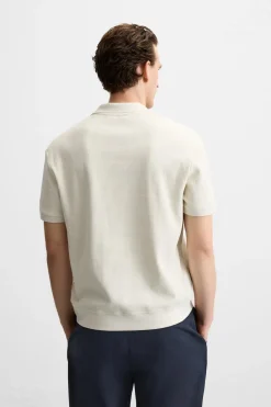 Online POLO ESTRUCTURA RIB Hombre Camisetas|Polos