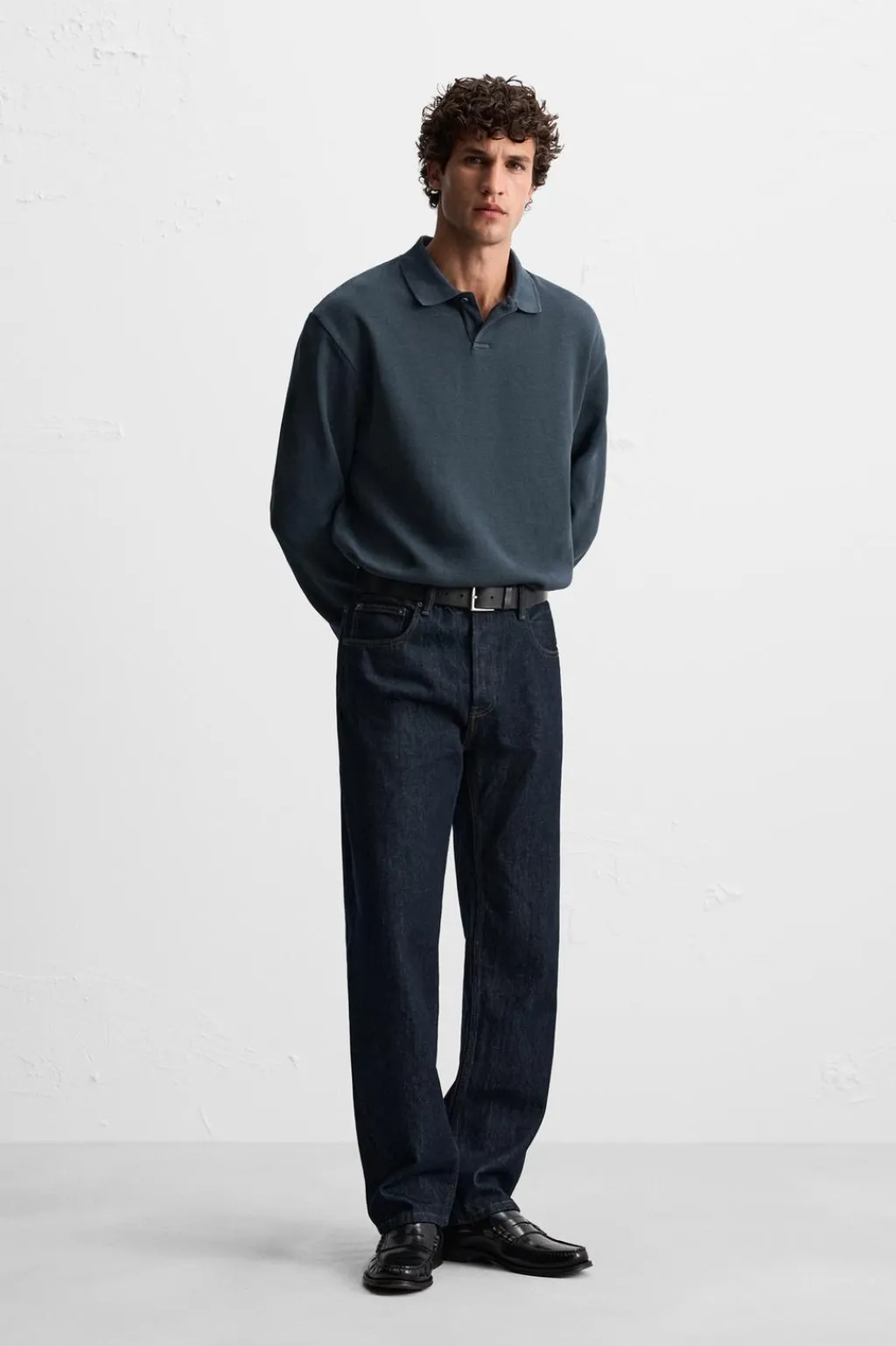 Clearance POLO ESTRUCTURA RIB Hombre Polos