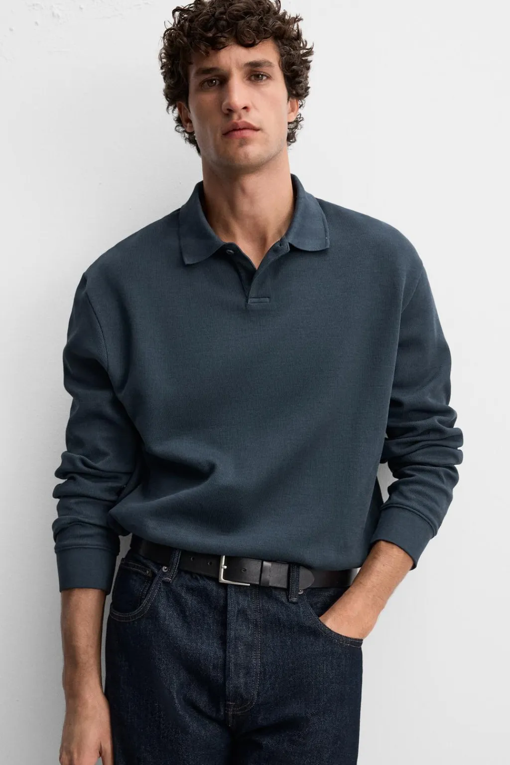 Clearance POLO ESTRUCTURA RIB Hombre Polos