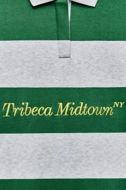 New POLO FELPA RAYAS Mujer Sudaderas / Joggers