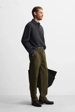 New POLO INTERLOCK ESTRUCTURA Hombre Camisetas|Polos