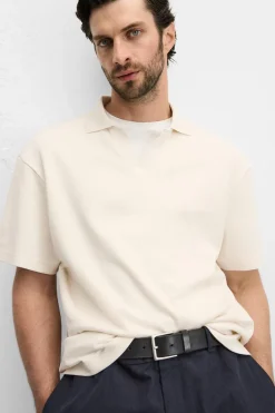 Sale POLO JACQUARD GEOMÉTRICO Hombre Polos