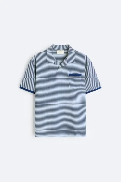 Clearance POLO JACQUARD RAYAS Hombre Jerséis / Chaquetas|Polos