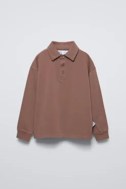 Niños ZARA 6 - 14 Años·Camisetas<POLO MANGA LARGA