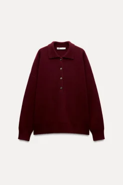 Fashion POLO OVERSIZE LANA Mujer Cárdigan / Jerséis|Punto