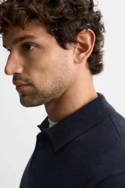 Best POLO PUNTO 100% CASHMERE Hombre Jerséis / Chaquetas|Polos