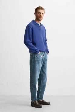 Outlet POLO PUNTO ALGODÓN Hombre Jerséis / Chaquetas|Polos