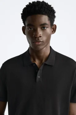 Sale POLO PUNTO ALGODÓN - SEDA Hombre Jerséis / Chaquetas|Polos