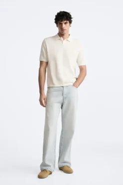 Sale POLO PUNTO ALGODÓN - SEDA Hombre Jerséis / Chaquetas|Polos