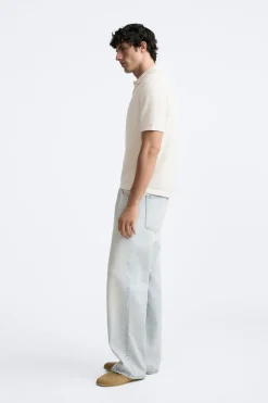 Sale POLO PUNTO ALGODÓN - SEDA Hombre Jerséis / Chaquetas|Polos