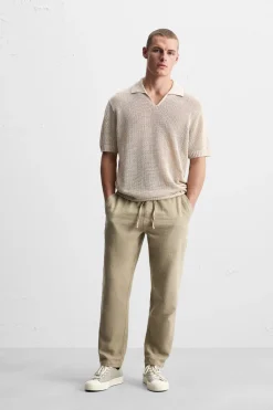 Clearance POLO PUNTO CALADOS Hombre Jerséis / Chaquetas|Polos